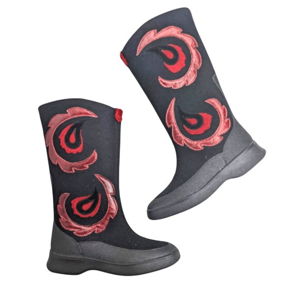 Sheep Wool Felt Galoshes Boots Size Valenki EU 39 - Picture 13 of 13